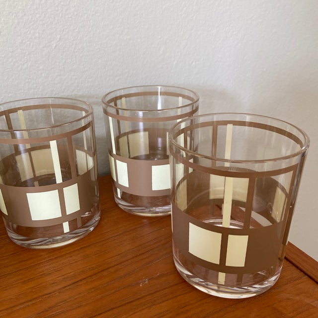 Mid Century Plastic Lowball Glasses Set of 6 Chairish