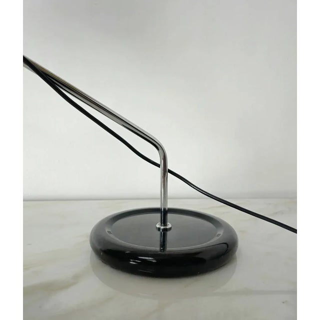 Vintage Table Lamp in Metal and Plastic attributed to Guzzini, Italy, 1970s For Sale - Image 10 of 12