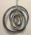 Metal Artist Signed 3-D Hanging Sculpture For Sale - Image 7 of 7