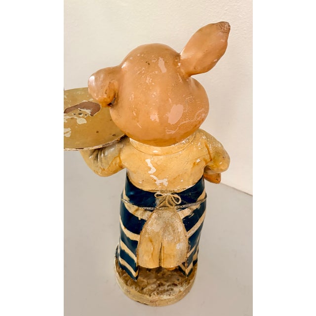1900 English Antique Butchery Pig Plaster Shop Display Figure For Sale In Palm Springs - Image 6 of 13