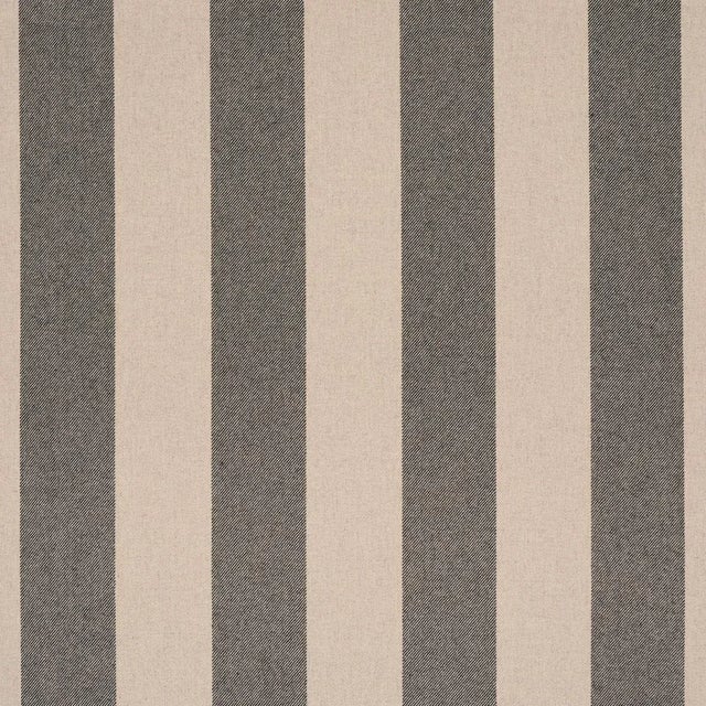 Contemporary SAMPLE - Schumacher Hemlock Stripe Fabric In Graphite For Sale - Image 3 of 4