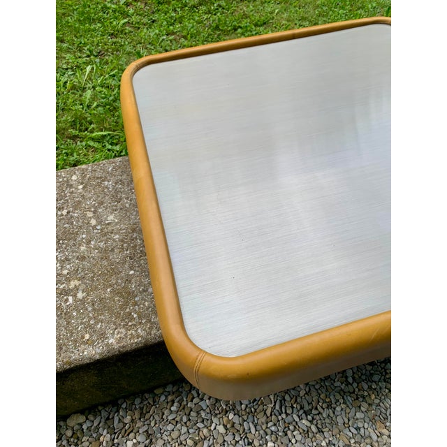 Space Age Living Room Set in Nappa Leather, 1970s, Set of 3 For Sale - Image 18 of 18