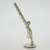 1970s Vintage Italian Handmade Genuine Silver Rifle Figurine on Pedestal, Italy, 1970s For Sale - Image 5 of 10