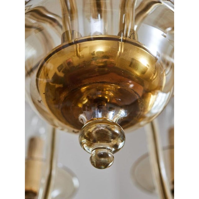 Murano Glass Chandelier, 1970s For Sale - Image 9 of 12