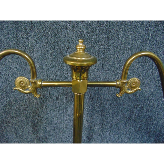 Hollywood Regency Brass Valet Stand Chairish