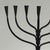 Mid-Century French Brutalist Hand-Forged Iron Seven-Light Candelabrum For Sale - Image 12 of 18