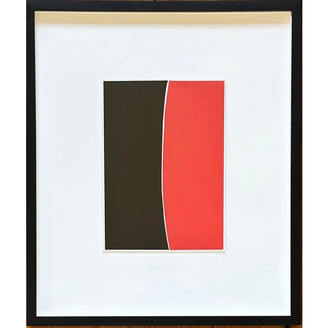 1990s Rolf Hans, Pair of Monochrome Color-Field Collages, 1994, Paper For Sale - Image 5 of 7