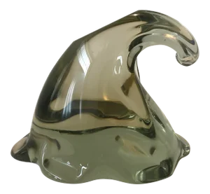 1980s Pino Signoretto Signed Murano Glass Sculpture