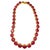 Bochic "Capri" Vintage Ruby & Diamond Necklace & Earring Set 18K Gold & Silver For Sale - Image 17 of 18