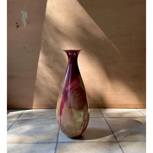 Large Art Deco Abstract Glazed Studio Ceramic Vase, Germany, 1920s For Sale - Image 11 of 18