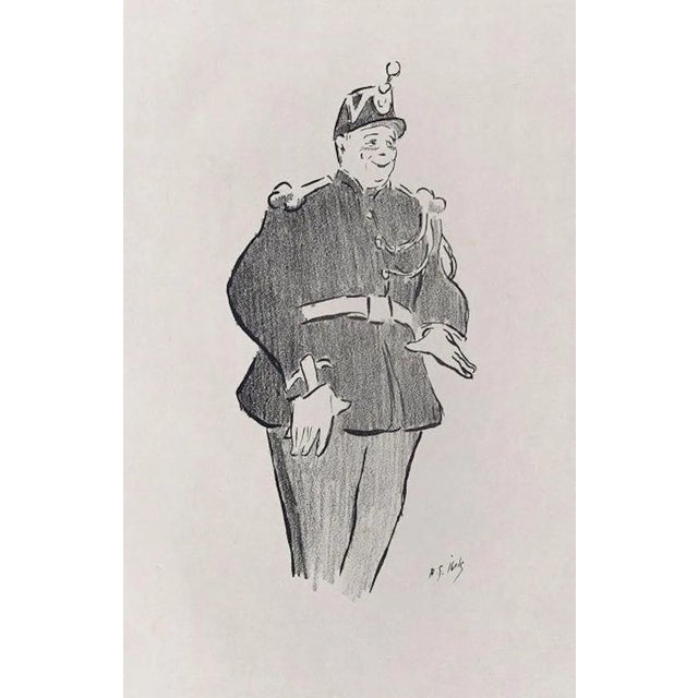 Polin - Original Lithograph on Japan Paper by H.-G. Ibels - 1893 1893 For Sale