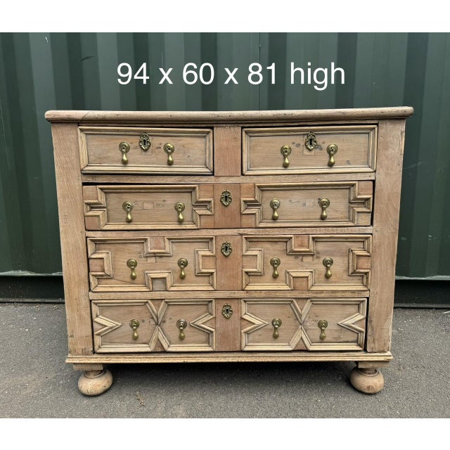 18th Century Bleached Chest of Drawers, 1780s For Sale - Image 12 of 18