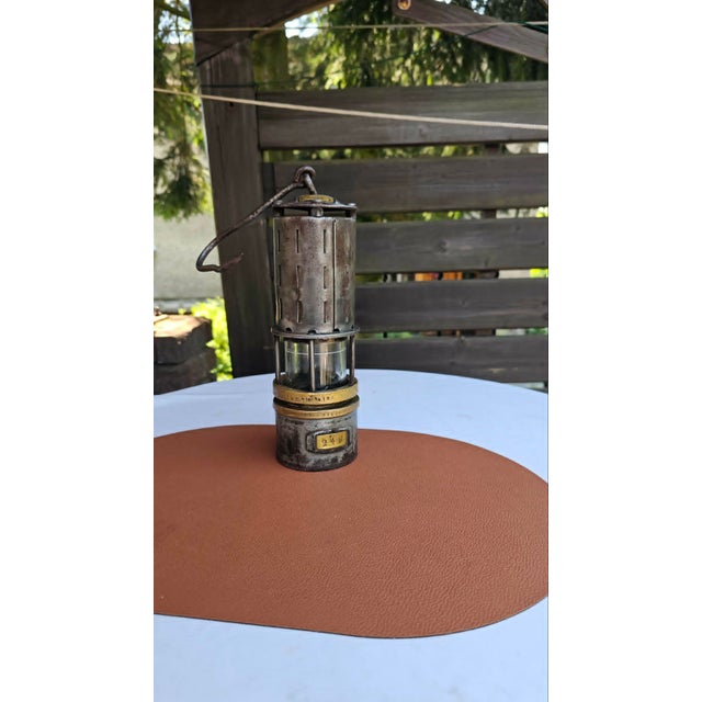 Vintage Gasoline Miners Lamp, 1970s For Sale - Image 12 of 12