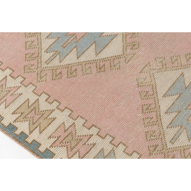 Mid 20th Century Anatolian Kitchen Decor Hallway Runner Rug For Sale - Image 10 of 10