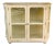 Organic Modern Aged Cream Display Cabinet For Sale