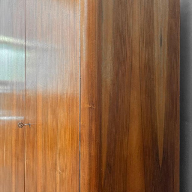 Mid-Century Modern Wardrobe in Walnut, 1960s For Sale - Image 16 of 18