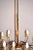 Italian Brass 12-Light Chandelier, 1950s For Sale - Image 12 of 18