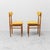 Yellow Wooden and Fabric Chairs, 1960s, Set of 2 For Sale - Image 4 of 12