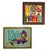 Mid-Century Modern Framed Vintage 'Love' & 'Bless This Home' Needlepoints, a Pair For Sale - Image 3 of 11