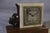 Wood Art Deco Macassar Ebony and Marble Alarm Clock with Small Ebony Cat from Bayart, 1930s For Sale - Image 7 of 10