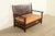 L. & J.G. Stickley, Inc. L. & J. G. Stickley Antique Mission Arts & Crafts Onondaga Mahogany Bench or Settle Sofa, Circa 1902 For Sale - Image 4 of 13