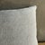 Mid-Century Modern Stone Washed Linen Lumbar Pillow With Down Insert For Sale - Image 3 of 5