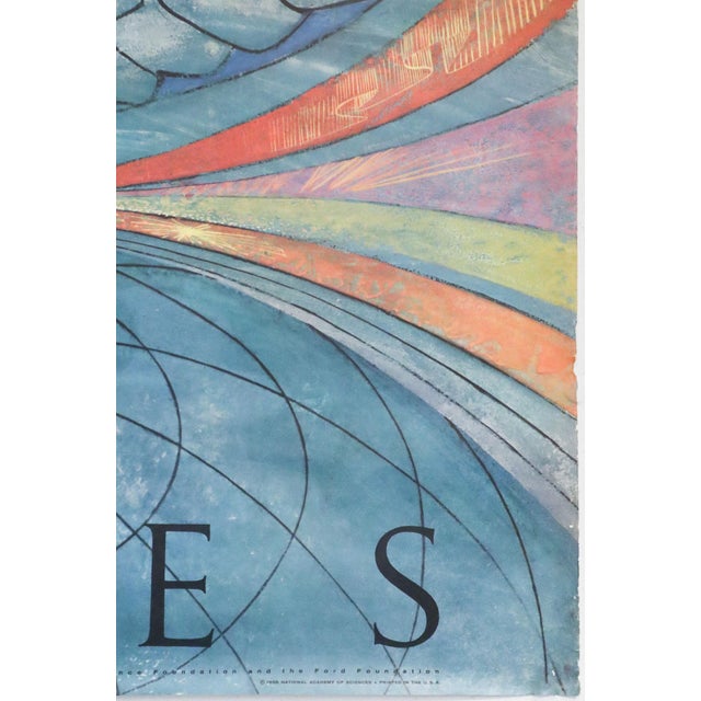 1950s 1958 Original American Poster - Poles by the National Academy of Science For Sale - Image 5 of 6