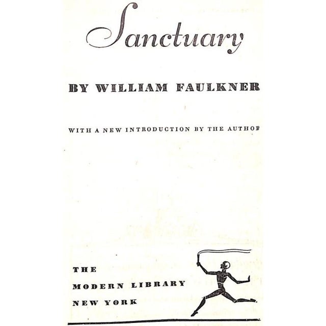 "Sanctuary" 1932 Faulkner, William For Sale - Image 4 of 6