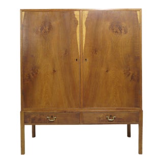 1930's Kaare Klint for Rud Rasmussen Snedkerier Danish Oak High Sideboard For Sale