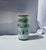 Contemporary Unique Art Glass Vase With Graal Technique Drawings and Pink Rim For Sale - Image 3 of 14