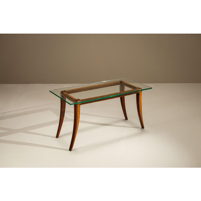 Maple and Wood Coffee Table from Osvaldo Borsani, Italy, 1940s For Sale - Image 12 of 12