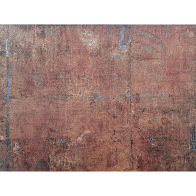 Lombard School Artist, Visitation of Mary, 16th Century, Oil on Canvas For Sale - Image 8 of 13