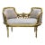 Baroque Style Bench Beige Gold Details For Sale