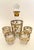 Culver Chantilly is a whimsical gilded floral pattern perfect for your favorite pour. A fancy addition to your bar cart!...