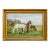 19th-Century Horses Grazing Oil Painting Circle J F Herring For Sale