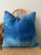 Tribal Vintage Blue Hemp Pillow Cover For Sale - Image 3 of 10