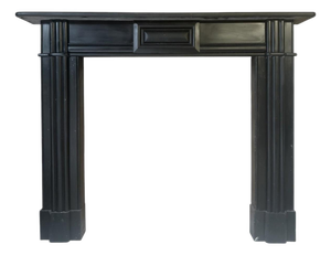 Antique George III Irish Kilkenny Marble Fireplace Mantel, 1780