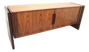 Sideboard with Roller Doors from Dyrlund, 1960s