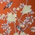 Orange Framed Hand-Painted Panel With Long-Tailed Birds & Peonies on Orange Silk For Sale - Image 8 of 9