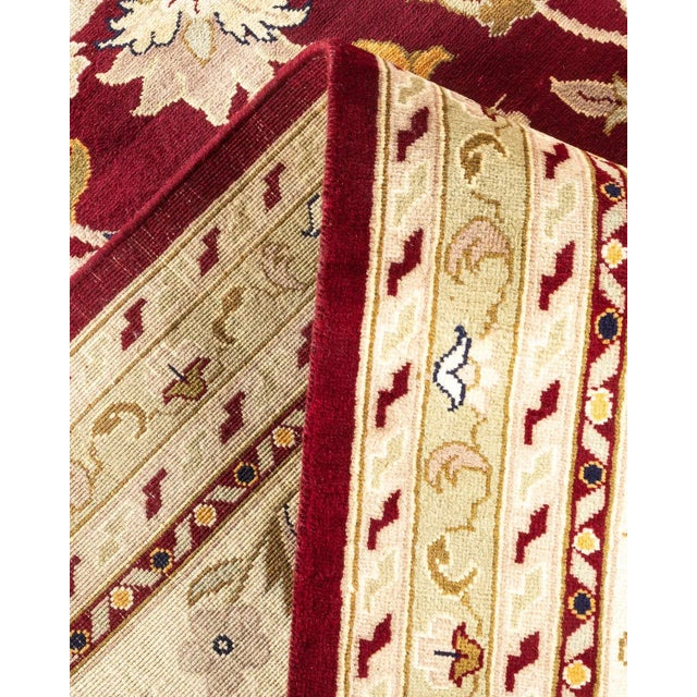 Mogul, One-of-a-Kind Hand-Knotted Area Rug - Red, 12' 1" x 15' 5" For Sale In New York - Image 6 of 8