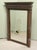 French Carved Oak Wall Mirror with Side Columns For Sale - Image 3 of 7