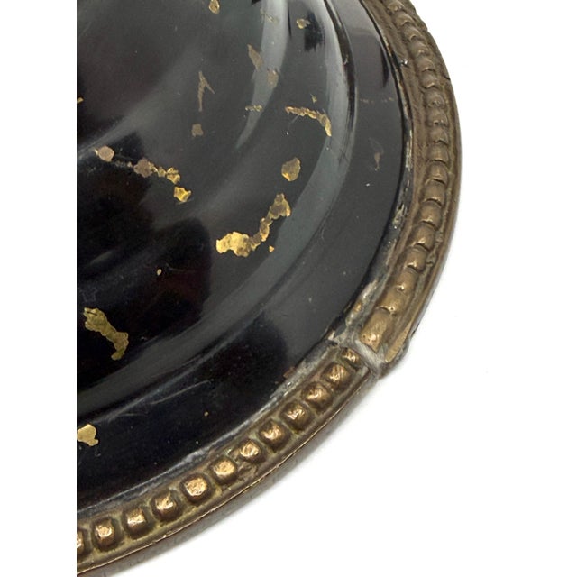 1930s French Art Deco Painted Brass Hand Sconce For Sale - Image 4 of 18