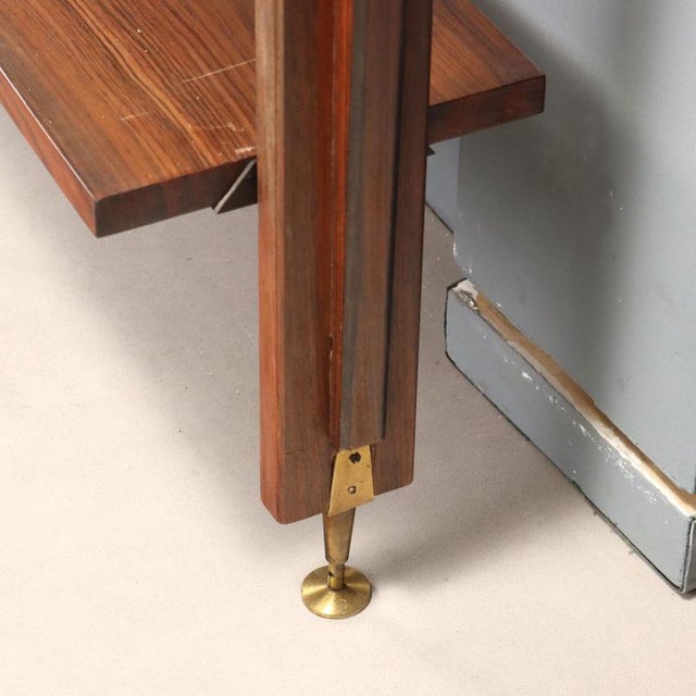 Vintage Bookcase with Bar Compartment, 1950s For Sale - Image 11 of 12