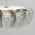 Kalmar Kalmar Mid-Century Icicle Glass Flush Mount Light Fixture For Sale - Image 4 of 9