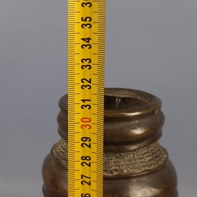 Ashanti Style Bronze Sculpture of Birds and Figures, Ghana, Early 1900s For Sale - Image 12 of 13