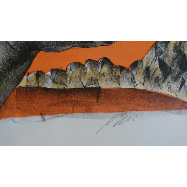 Hans Erni, Dames des Décans, Balance, Lithograph For Sale - Image 3 of 4