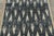 Contemporary Contemporary Block Print Geometric Natural Silk Runner by Rug & Kilim, India For Sale - Image 3 of 8