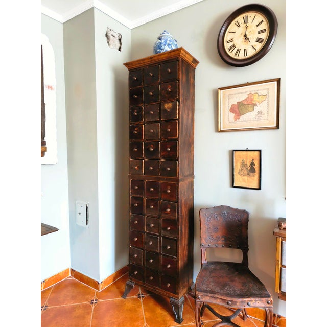 Apothecary Cabinet for Storing Herbs For Sale - Image 6 of 18