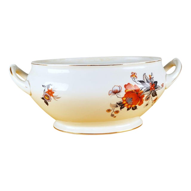 Porcelain Soup Tureen from Ginori For Sale