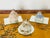 Cute Victorian lace porcelain ladies figurines from Dresden and Capodimonte Italy in great condition, Handpainted, with...